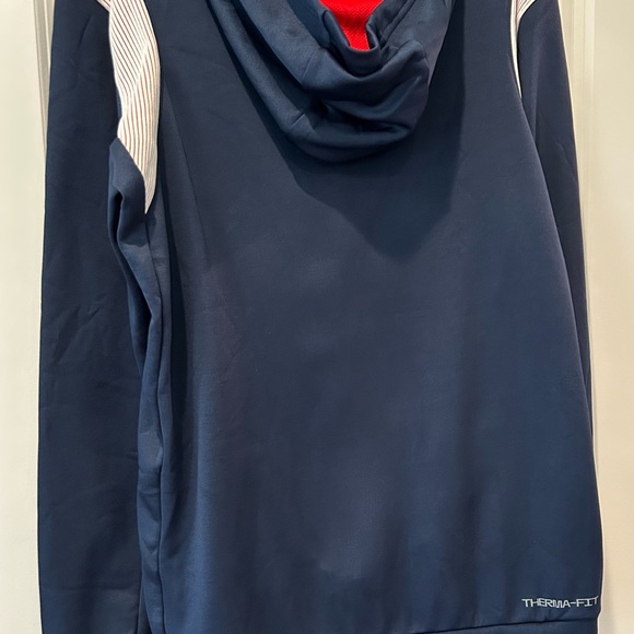 Nike Ole Miss Rebels Hoodie in Blue and Red - Picture 3 of 9